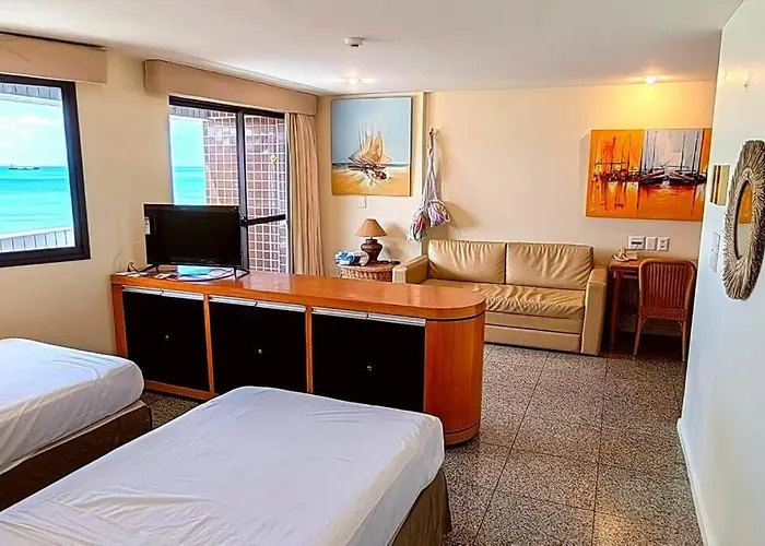 Flat No Melhor Da Beira-Mar De Fortaleza